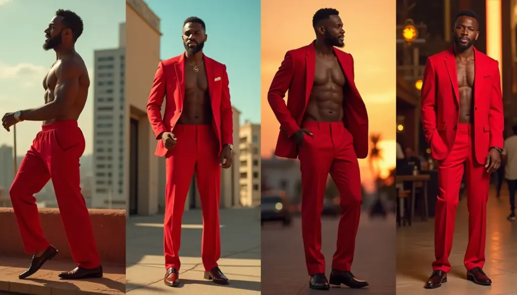 65 Ideias de Calça Social Vermelha Masculina para Arrasar em 2026
