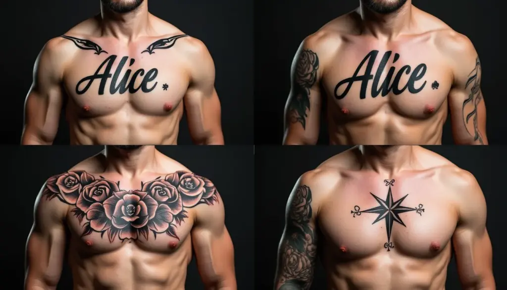 70 Ideias de Tatuagem Nome Alice Masculino para Homenagear com Estilo