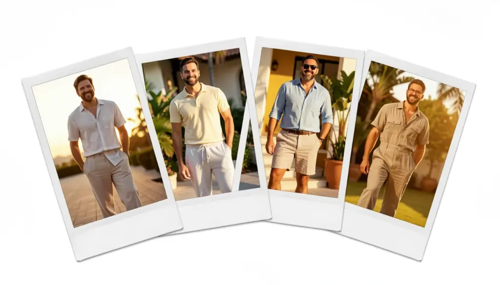 53 Conjunto Masculino Calor: 7 Looks Estilosos Para Não Suar em 2026