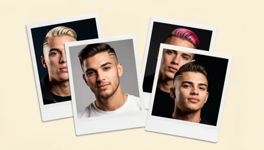 49 Cortes de Cabelo com Desenho Masculino para Arrasar em 2026