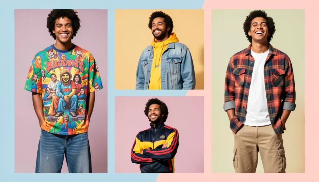 60 Fotos de Roupas Anos 90 Masculina Brasil para Usar Hoje